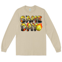 Mushroom game day softball leopard Long Sleeve Tee - Zillion Design Studio