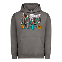 Pigment Tornado western howdy heifer Urban Hoodie - NancyCooperArtShop