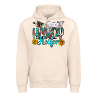 Sandshell western howdy heifer Urban Hoodie - NancyCooperArtShop