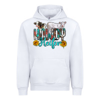 White western howdy heifer Urban Hoodie - NancyCooperArtShop