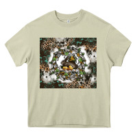 Mossy natures circle of life Heavy Core Tee - CowhideDigitalArt