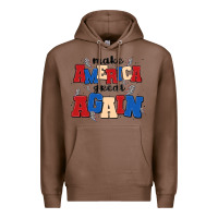 Chestnut make america great again Premium Hoodie - MaliasSmallBusiness