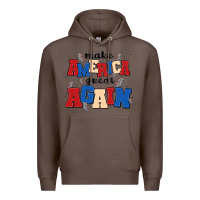 Coffee make america great again Premium Hoodie - MaliasSmallBusiness
