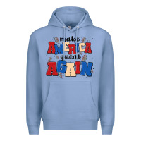Colony Blue make america great again Premium Hoodie - MaliasSmallBusiness