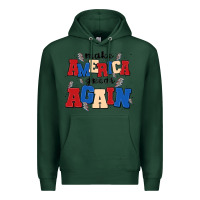 Sports Green make america great again Premium Hoodie - MaliasSmallBusiness
