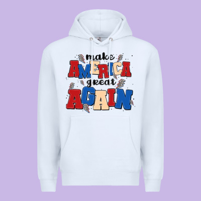 Make America Great Again Premium Hoodie Designed By Maliassmallbusiness