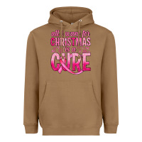 All I Want For Christmas Is A Cure Heavyweight Hoodie | Teevron