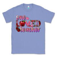 Colony Blue one loved teacher Classic Tee - RanaPortraitStore