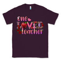 Plum one loved teacher Classic Tee - RanaPortraitStore
