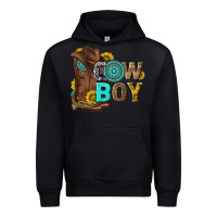 Black western cowboy Urban Hoodie - NancyCooperArtShop