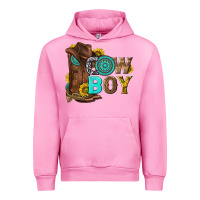 Fuchsia Pink western cowboy Urban Hoodie - NancyCooperArtShop