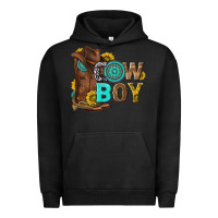 Pigment Black western cowboy Urban Hoodie - NancyCooperArtShop