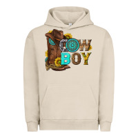 Pigment French Oak western cowboy Urban Hoodie - NancyCooperArtShop