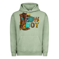 Pigment Oil Green western cowboy Urban Hoodie - NancyCooperArtShop