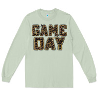 Matcha game day leopard Long Sleeve Tee - Zillion Design Studio