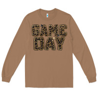 Toasted Coconut game day leopard Long Sleeve Tee - Zillion Design Studio