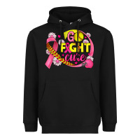 Black breast cancer go fight cure softball Heavyweight Hoodie - JahusDesignShop