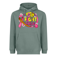 Sage breast cancer go fight cure softball Heavyweight Hoodie - JahusDesignShop