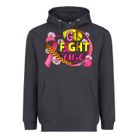 Smoke breast cancer go fight cure softball Heavyweight Hoodie - JahusDesignShop