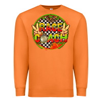 Carrot Race coach with leopard and peace hand Premium Sweatshirt - AdoDesignShop