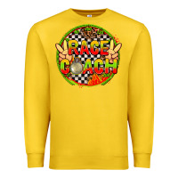 Lemon Race coach with leopard and peace hand Premium Sweatshirt - AdoDesignShop