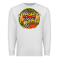 Oatmeal Heather Race coach with leopard and peace hand Premium Sweatshirt - AdoDesignShop