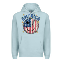 Blue Mist America Premium Hoodie - MaliasSmallBusiness