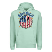 Seafoam America Premium Hoodie - MaliasSmallBusiness