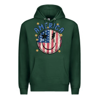 Sports Green America Premium Hoodie - MaliasSmallBusiness