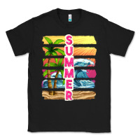 Black summer with background tbw Classic Tee - texasbilliewilder