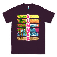 Plum summer with background tbw Classic Tee - texasbilliewilder
