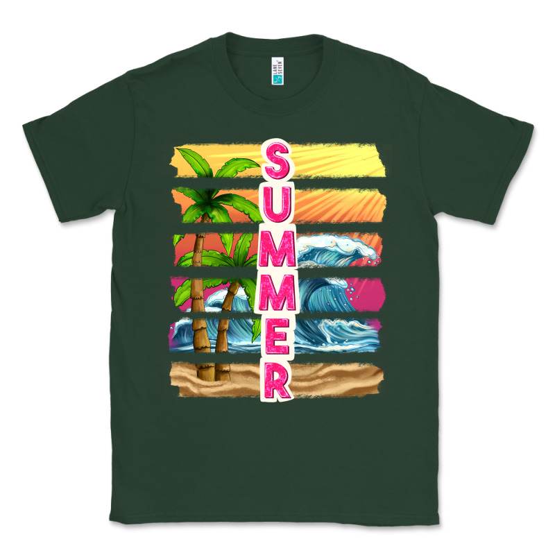 Summer With Background Tbw Classic Tee by texasbilliewilder | Teevron