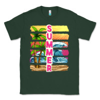 Sports Green summer with background tbw Classic Tee - texasbilliewilder