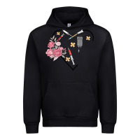 Black phlebotomy add your name Urban Hoodie - MaliasSmallBusiness
