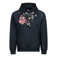 Navy phlebotomy add your name Urban Hoodie - MaliasSmallBusiness