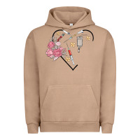 Pigment Burro phlebotomy add your name Urban Hoodie - MaliasSmallBusiness