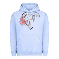 Pigment Grape Ice phlebotomy add your name Urban Hoodie - MaliasSmallBusiness