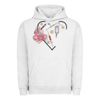 Pigment Lunar Rock phlebotomy add your name Urban Hoodie - MaliasSmallBusiness