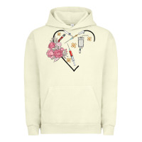 Pigment Pistachio phlebotomy add your name Urban Hoodie - MaliasSmallBusiness