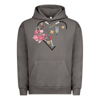 Pigment Tornado phlebotomy add your name Urban Hoodie - MaliasSmallBusiness