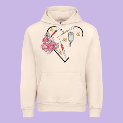 Phlebotomy Add Your Name Urban Hoodie Designed By Maliassmallbusiness