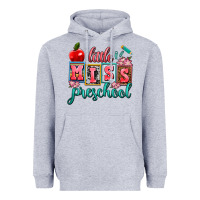 Heather Grey little miss preschool Heavyweight Hoodie - AdoDesignShop