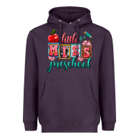 Plum little miss preschool Heavyweight Hoodie - AdoDesignShop