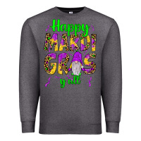 Charcoal Heather happy mardi gras y'all gnome Premium Sweatshirt - JahusDesignShop