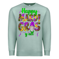 Happy Mardi Gras Y'all Gnome Premium Sweatshirt | Teevron