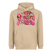 Mushroom breast cancer go fight cure football Heavyweight Hoodie - JahusDesignShop