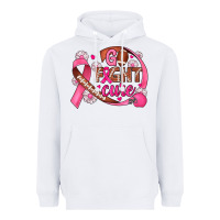 White breast cancer go fight cure football Heavyweight Hoodie - JahusDesignShop
