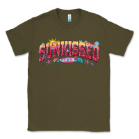 Army Green sunkissed Classic Tee - texasbilliewilder