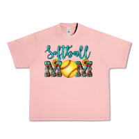 Salmon western leopard  sunflowers glitter mom softball Urban Heavy Tee - Artiststas