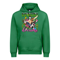 Emerald western rodeo cowgirl dreams Urban Hoodie - NancyCooperArtShop